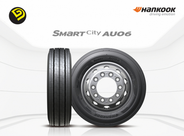 ▲한국타이어앤테크놀로지가 브랜드 최초의 전기버스 전용 타이어 ‘스마트시티 AU06(Smart City AU06)’을 8일 출시했다.  (사진제공=한국타이어)