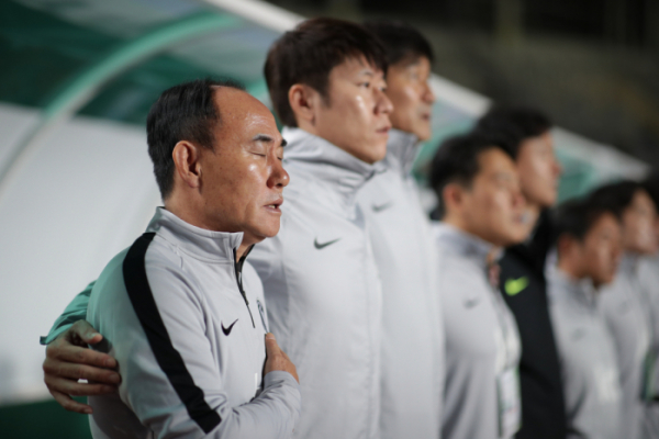 ▲김학범 감독(사진제공=KFA)