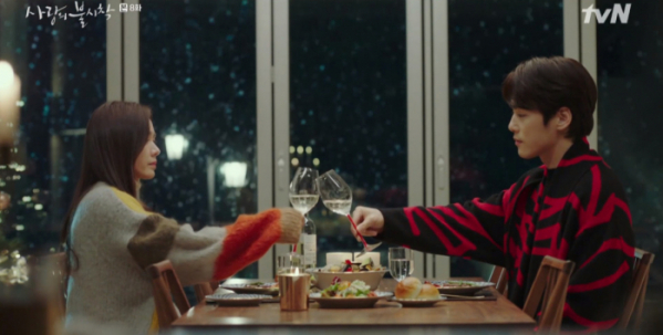 ▲'사랑의 불시착' 김정현-손예진(사진제공=tvN)