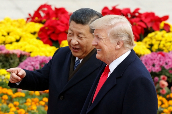 ▲도널드 트럼프 미국 대통령과 시진핑 중국 국가주석. 로이터연합뉴스.
