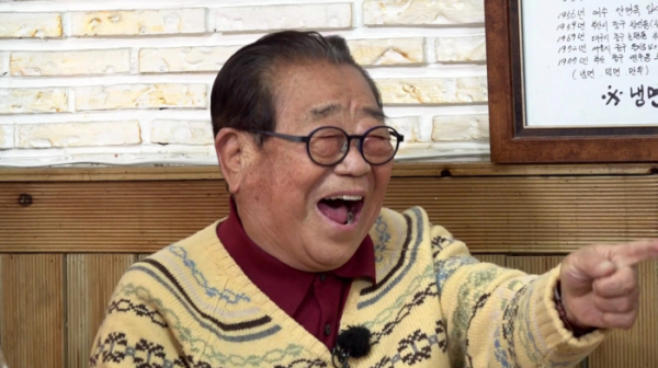 ▲'선을 넘는 녀석들' 송해(사진제공=MBC)