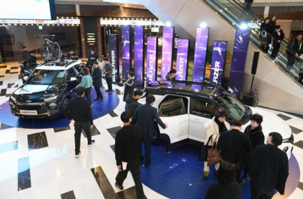 ▲한국지엠(GM)이 새로운 SUV 트레일블레이저의 대대적인 마케팅 활동에 나선다.  (사진제공=한국지엠)