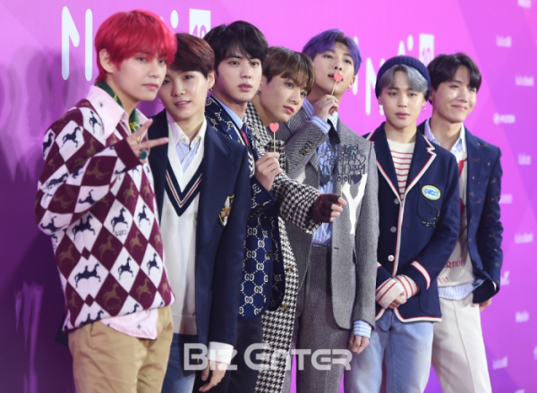 ▲방탄소년단(비즈엔터DB)