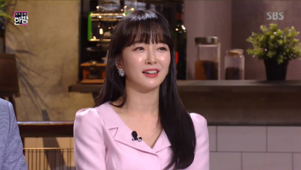 ▲박선영 아나운서(사진=SBS '본격연예 한밤' 방송화면 캡처)