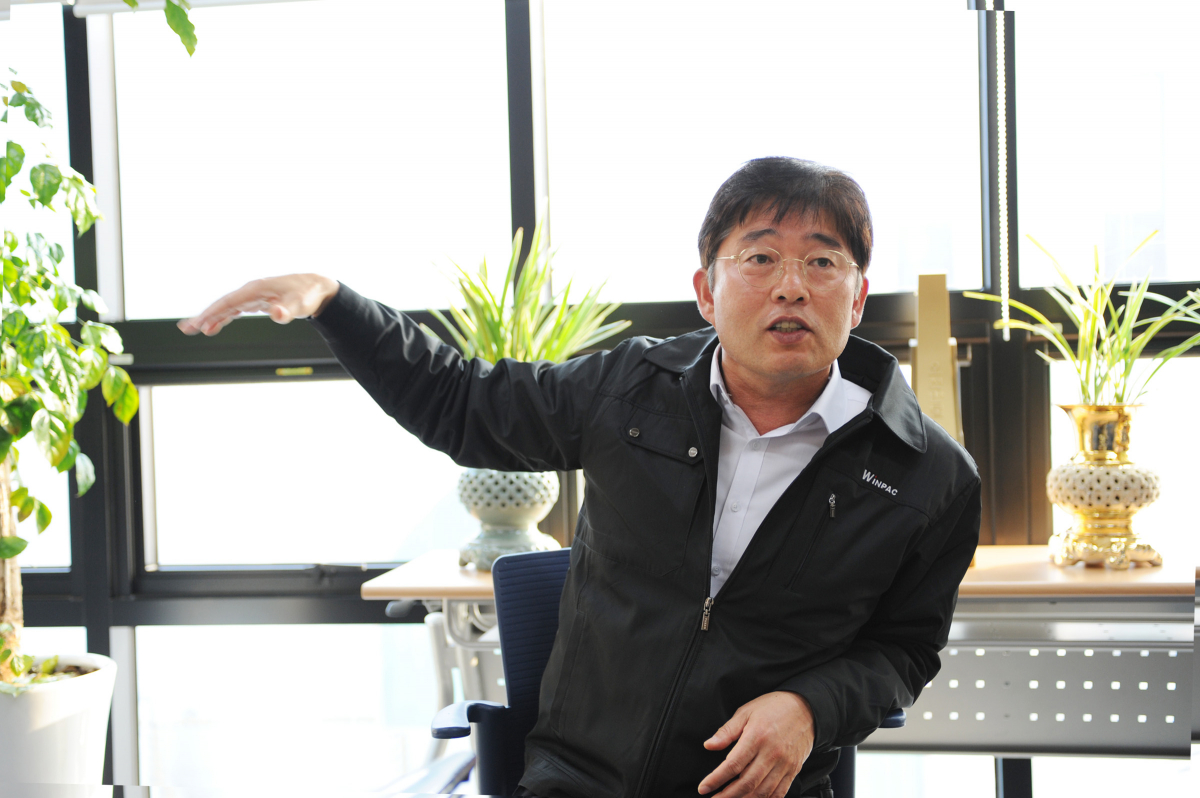 ▲이한규 윈팩 대표이사 (고종민 기자)