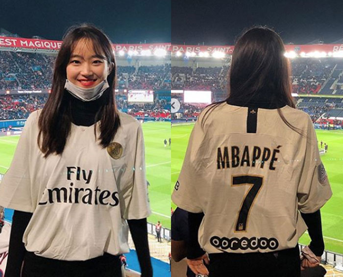 ▲주시은 음바페 (출처=주시은 인스타그램)