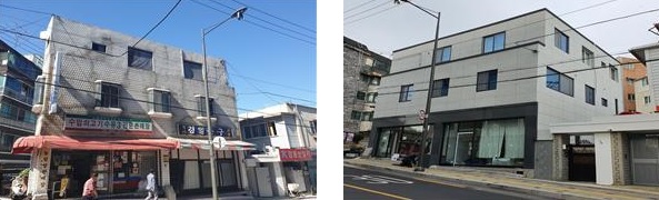 ▲창호·단열재 교체를 통한 에너지효율 증대 및 외부경관 개선(사진 전, 후) (사진 = 서울시)