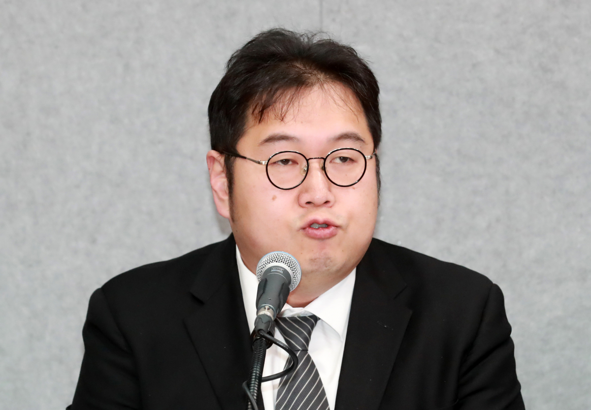 ▲김용민이 '거리의 만찬' MC에서 하차했다. (뉴시스)