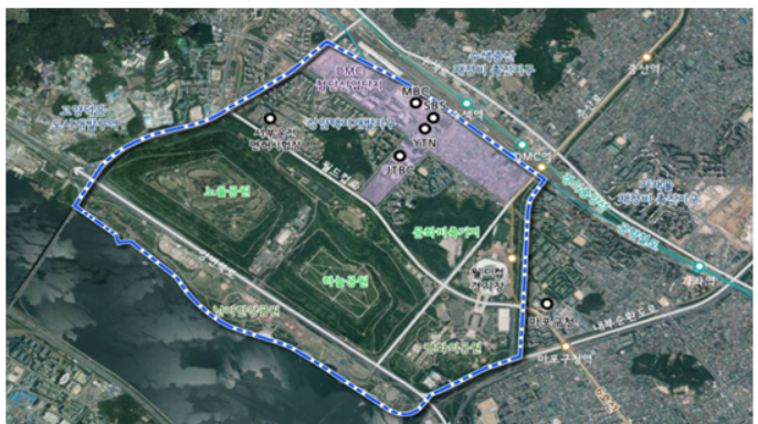 ▲상암동 일대. (출처=서울시)