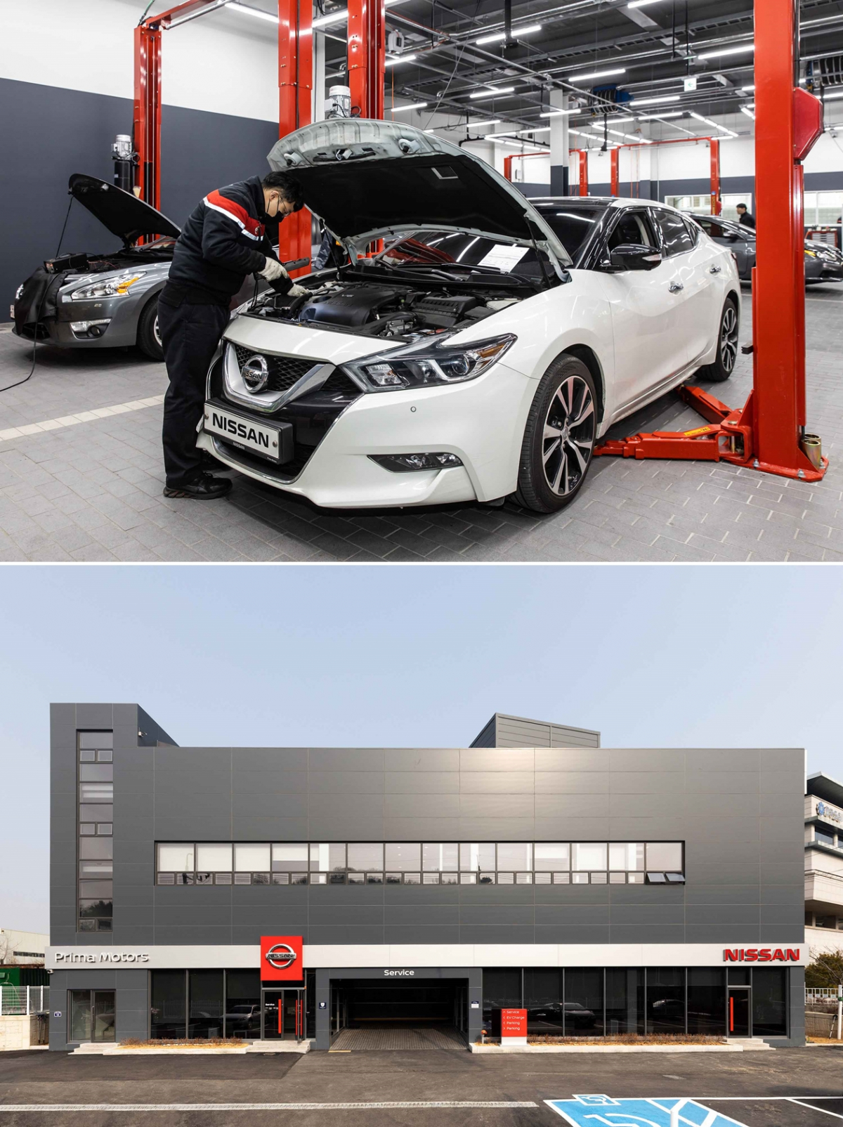 ▲한국닛산 광주지역 공식딜러 프리마모터스가 서비스센터를 확장 이전하고 본격적인 운영에 나선다. 
 (사진제공=한국닛산)