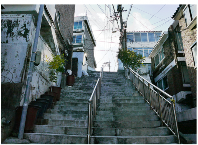 ▲'기택 동네 계단'. (출처=서울시)