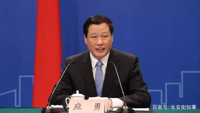 ▲잉융 신임 후베이성 당서기. 창안제즈스연합뉴스