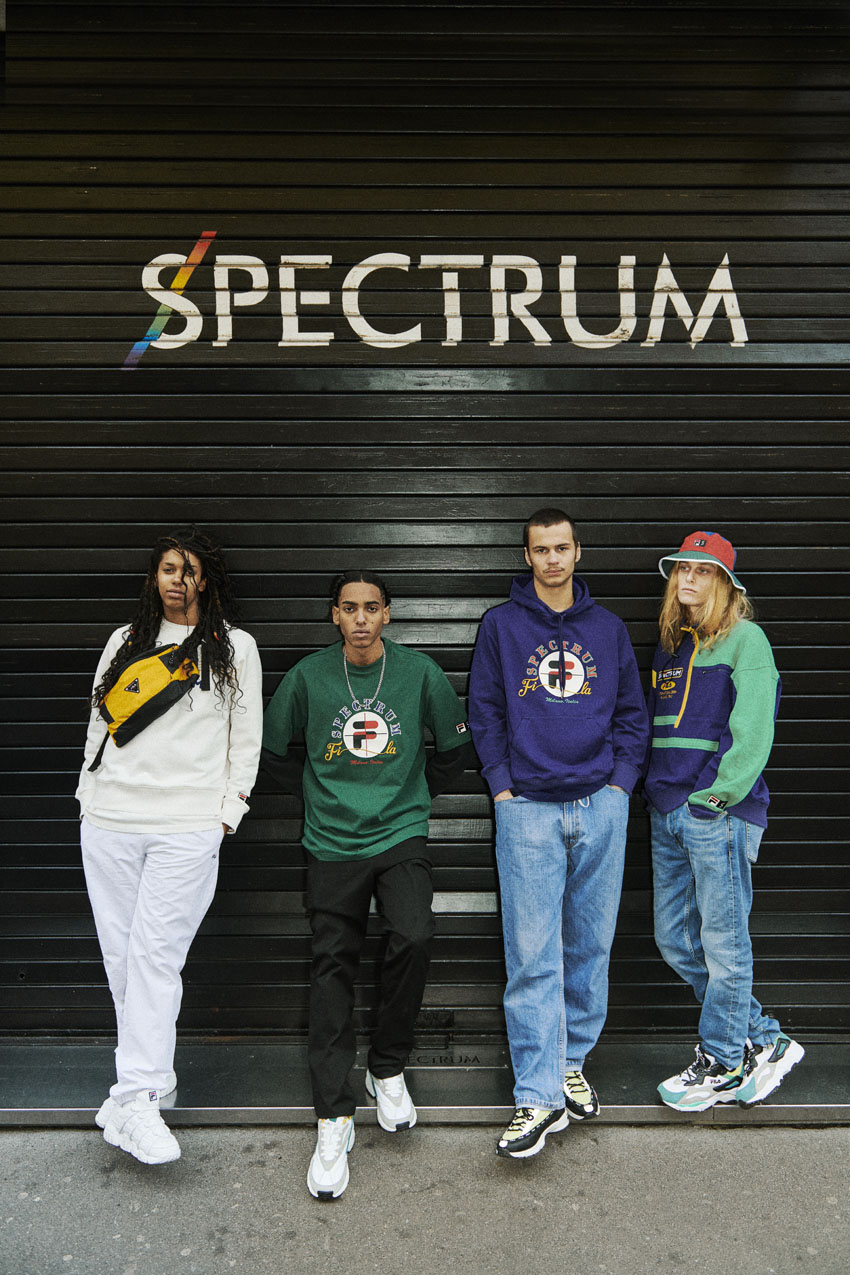 ▲휠라x스펙트럼 콜라보 컬렉션 (사진제공=휠라)