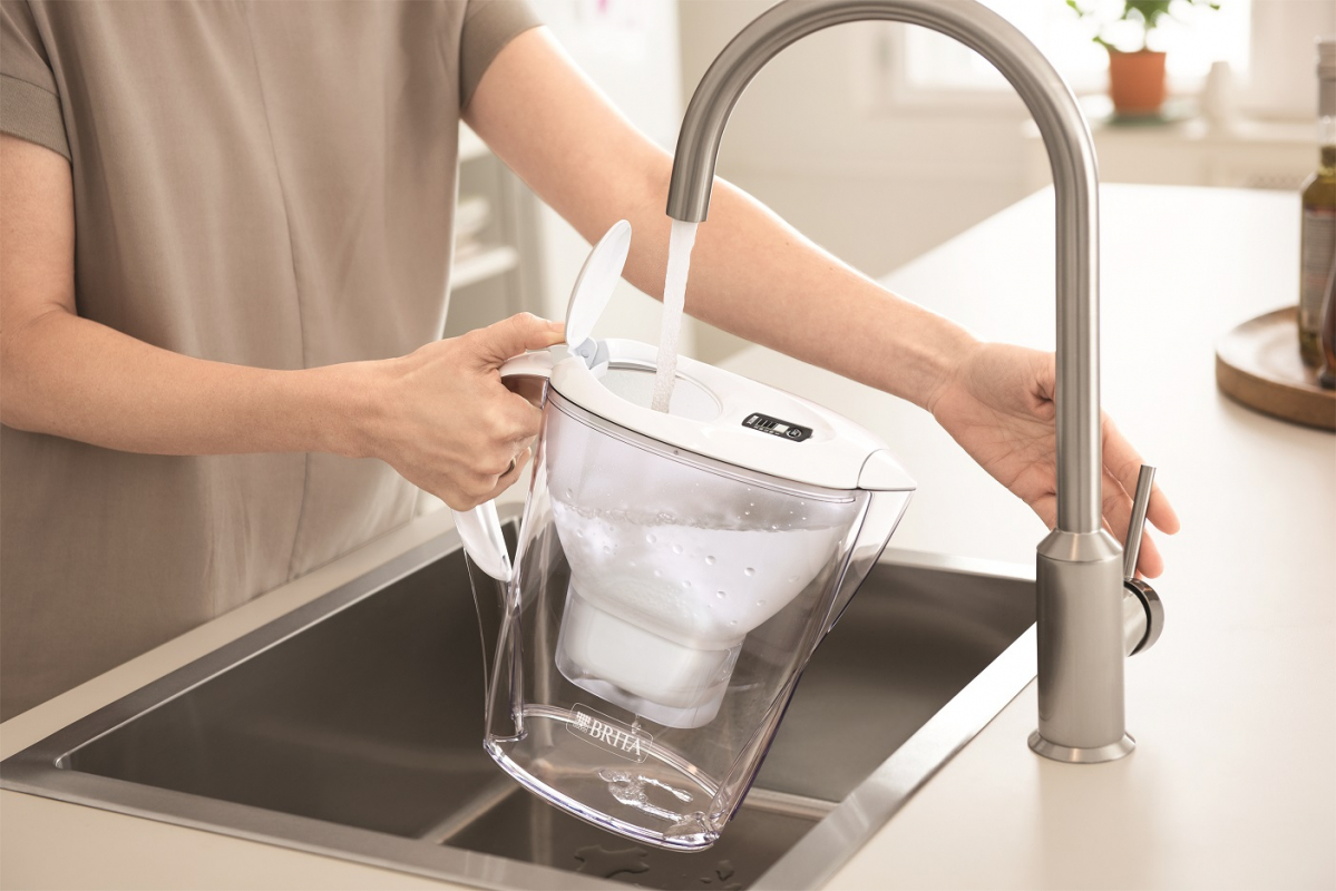 ▲50년 역사의 독일 정수기 브랜드 브리타(Brita)의 대표제품 ‘마렐라 XL(Marella XL)’ (브리타 제공)