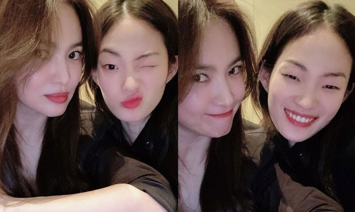 ▲송혜교 투샷. (출처=신현지 인스타그램)