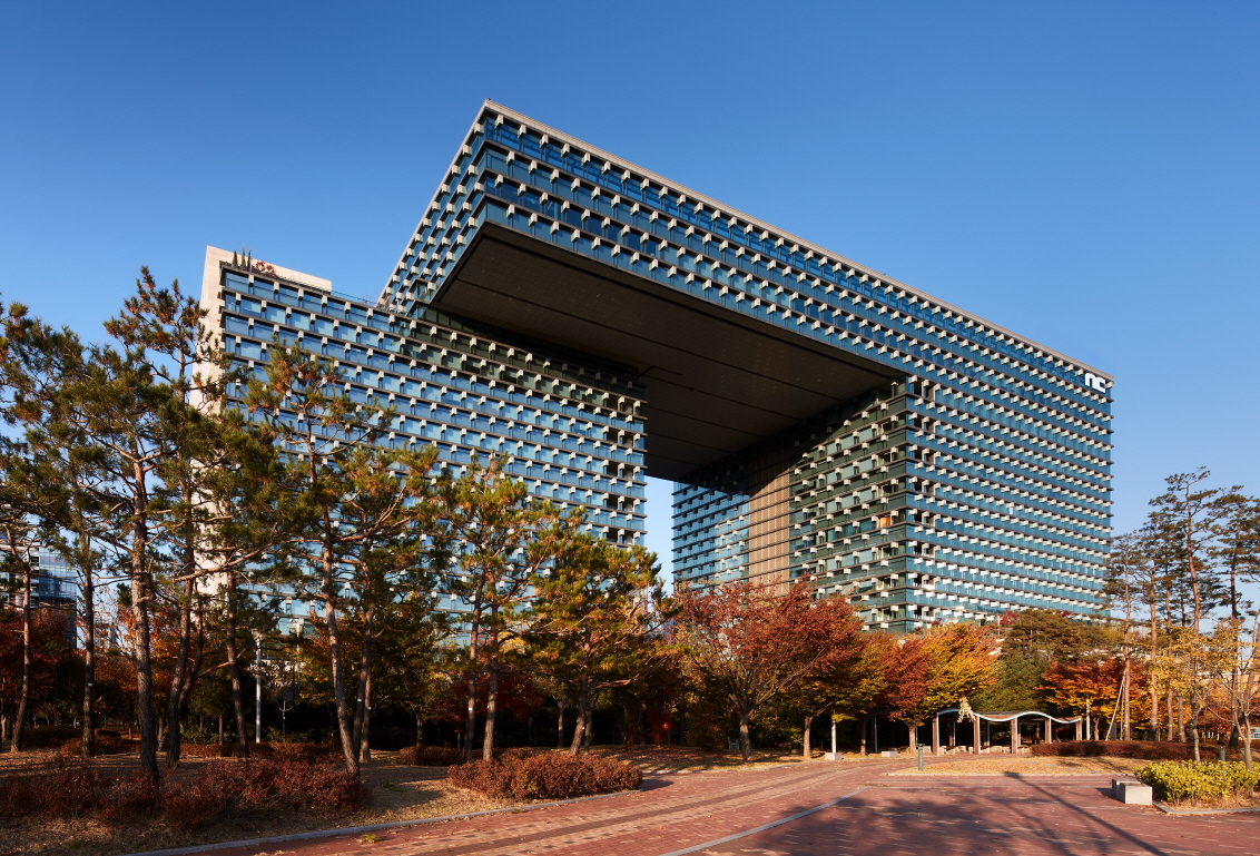 ▲엔씨소프트 판교 사옥 전경.  (사진제공=엔씨소프트)