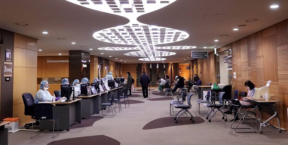 ▲서울성모병원 안심진료소 전경 (서울성모병원 )