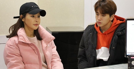 ▲‘모던 패밀리’ 미나-필립 부부(사진제공=MBN)