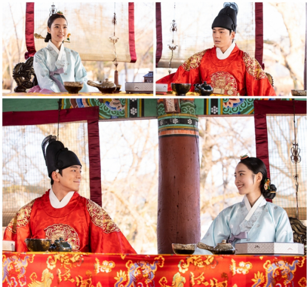 ▲'간택' 진세연-김민규(사진제공=TV CHOSUN)