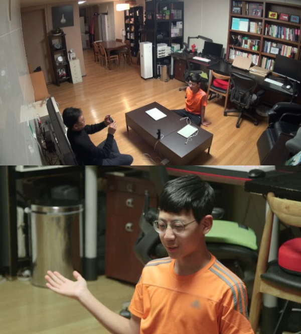 ▲‘공부가 머니?’ 변호사 장진영, 아들 원이(사진제공=MBC)