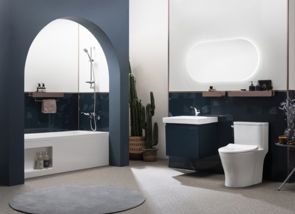 ▲
종합 홈 인테리어 전문기업 한샘은 자사 욕실 ‘유로5 뉴트로 모던’이 독일 국제 디자인 공모전 ‘if 디자인 어워드 2020’ 제품 부문에서 수상했다고 7일 밝혔다. (한샘 제공)