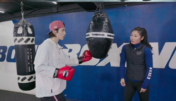 ▲‘이동욱은 토크가 하고 싶어서’ 최현미 선수(사진제공=SBS)