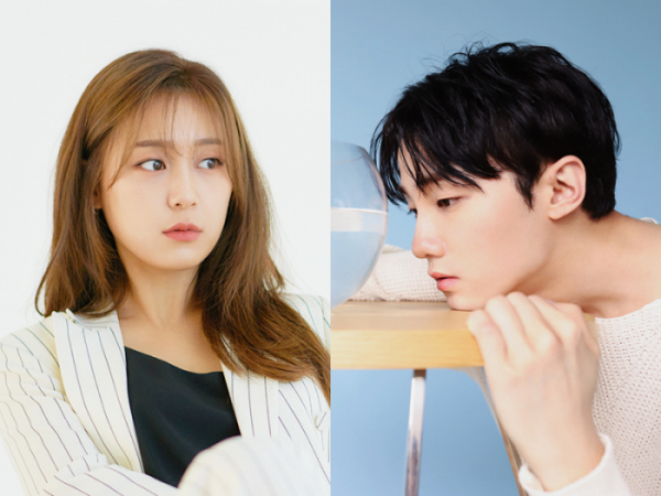 ▲수안, 소수빈(사진제공=뉴런뮤직, 매직스트로베리사운드)