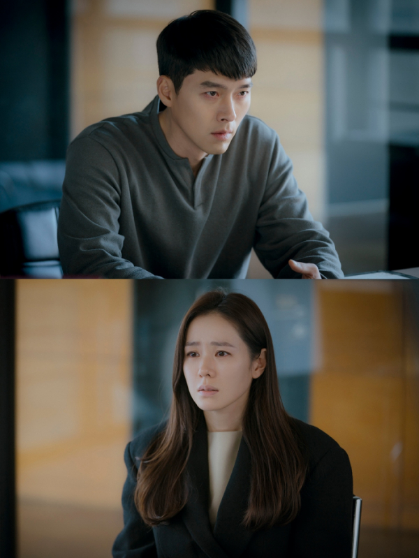 ▲‘사랑의 불시착' 현빈, 손예진(사진제공=tvN)