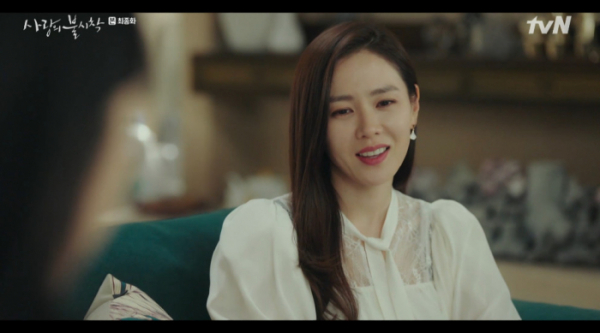 ▲손예진 쇼팽 녹턴 언급(사진=tvN '사랑의 불시착' 방송화면 캡처)