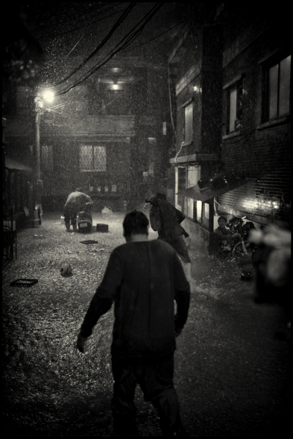 ▲'기생충' 흑백판 미공개 스틸컷(사진제공=CJ엔터테인먼트)