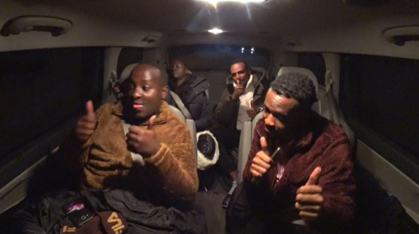 ▲‘어서와 한국은 처음이지?’ 모세와 르완다 삼인방(사진제공=MBC에브리원)