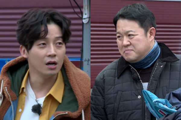 ▲‘지구방위대’ 김구라, 허경환(사진제공=MBN)