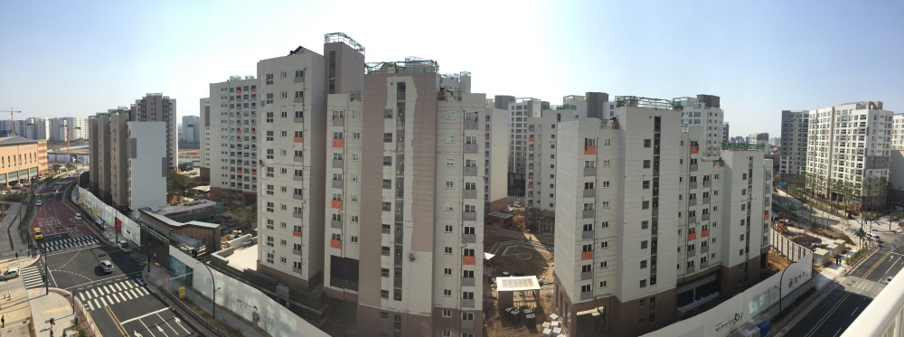 ▲서울 강서구 마곡지구에 들어선 마곡8단지 아파트 일대 모습.  (사진 제공=SH공사)