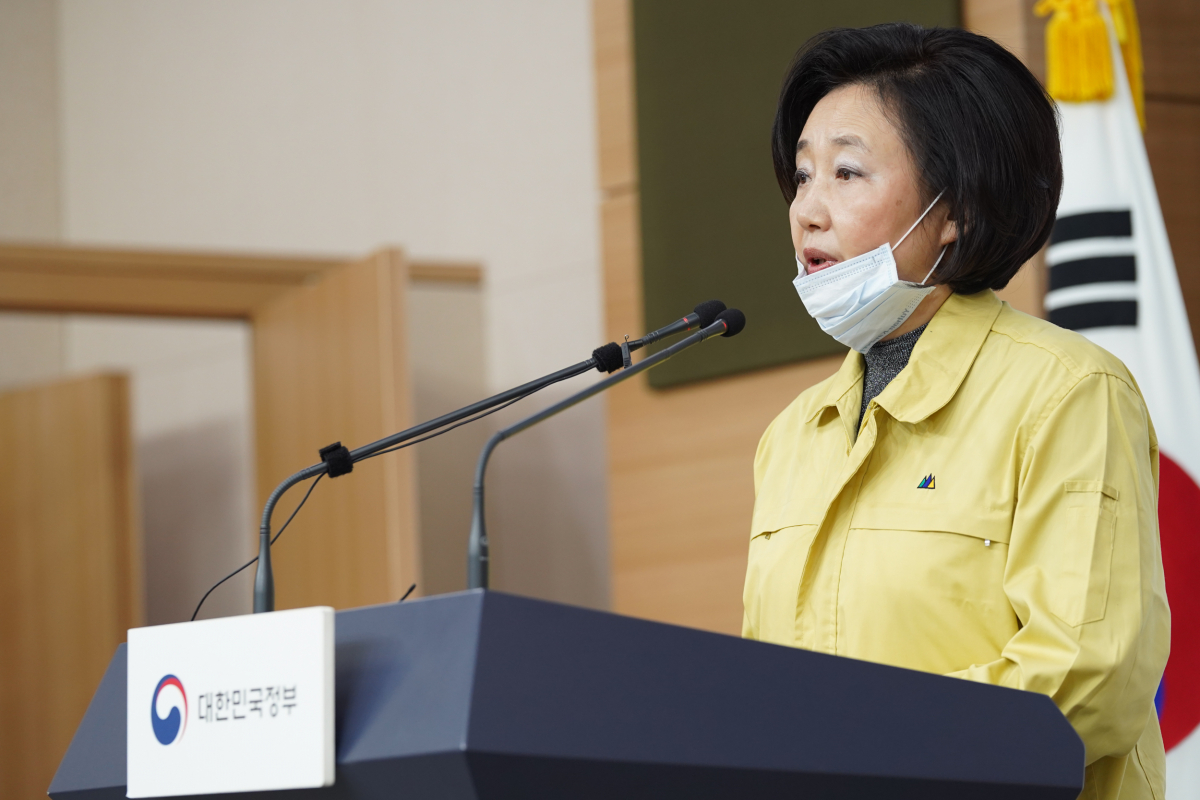 ▲박영선 중소벤처기업부 장관 중소벤처기업부 제공