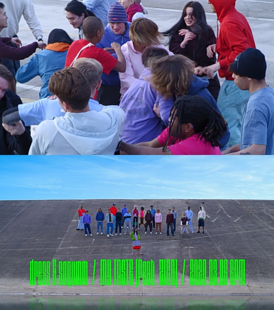 ▲소금, 드레스(사진제공=AOMG)