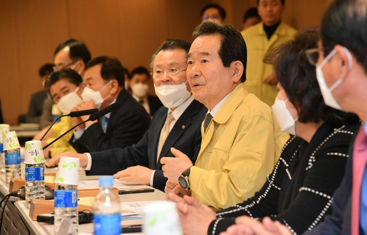 ▲정세균 국무총리. (사진제공=총리실)