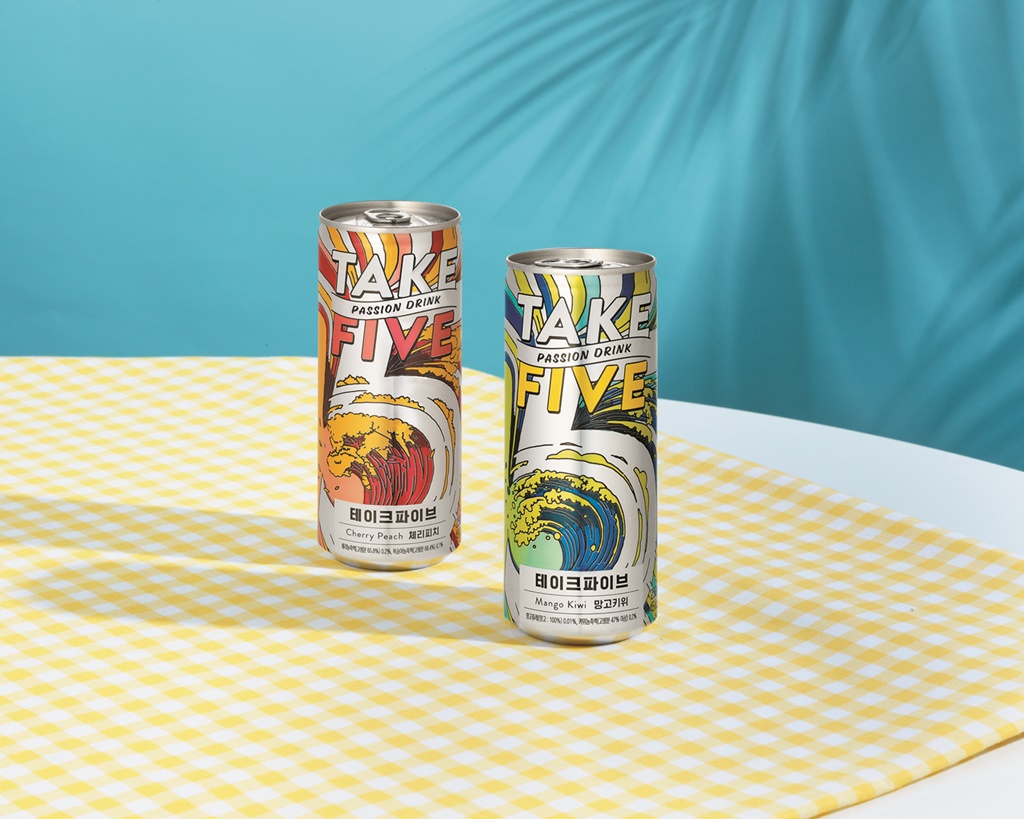 ▲에너지 드링크 '테이크파이브' (사진제공=KGC인삼공사)
