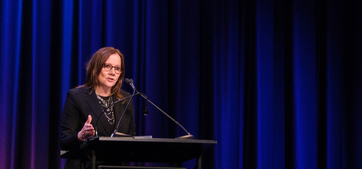 ▲메리 바라 GM 이사회 회장은 전미 자동차노조와의 간담회를 통해 “GM의 고수익 풀 사이즈 픽업 및 SUV 생산은 코로나바이러스로 인해 위험에 처했다”고 밝혔다. (출처=미디어GM)