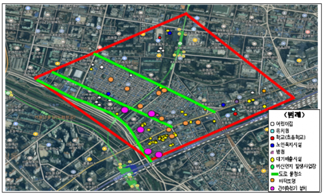 ▲영등포구 문래근린공원 일대. (출처=서울시)