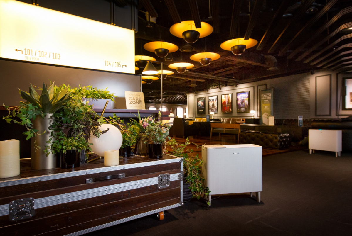 ▲코웨이 메가박스 케어존  (사진제공=코웨이)