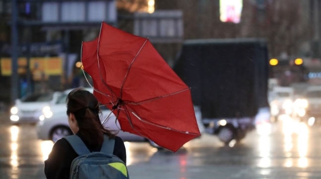 ▲태풍급 강풍 예고 (출처=연합뉴스)