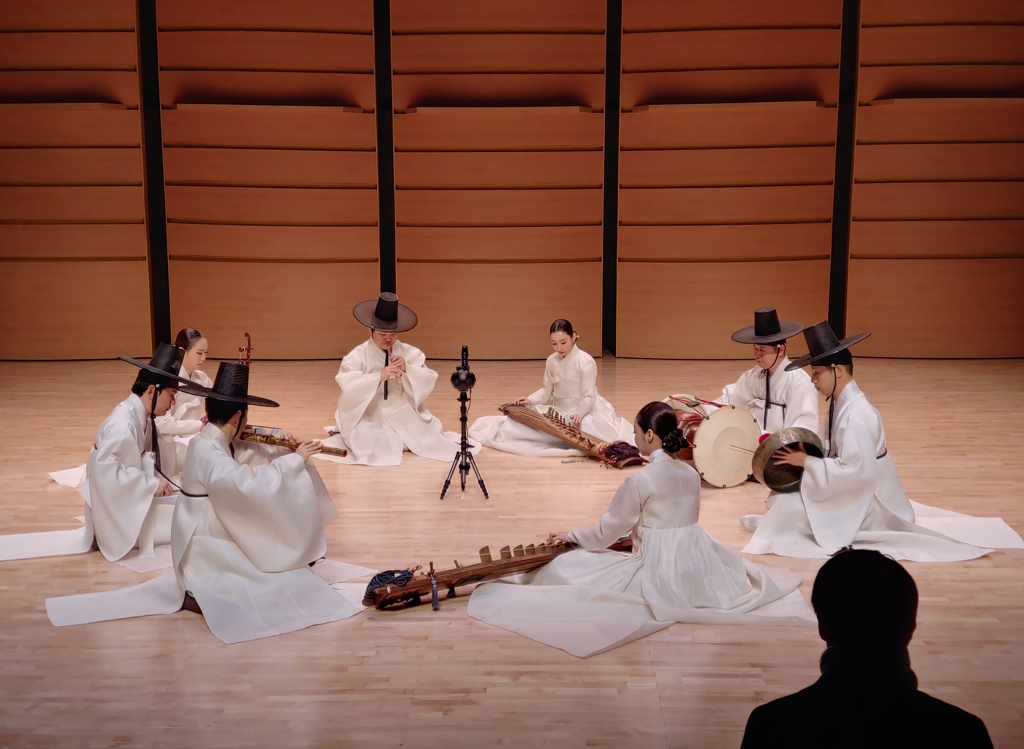 ▲VR로 촬영한 국악공연. (사진제공=국립국악원)