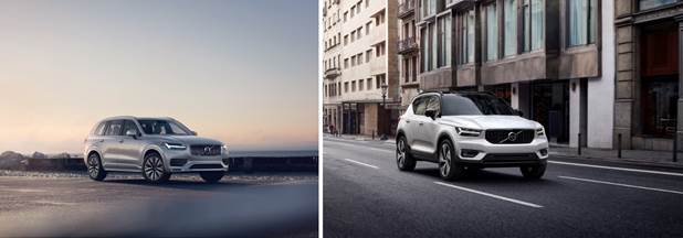 ▲볼보 XC90(왼쪽)과 XC40이 미국 현지에서 상품가치가 뛰어난 최고 모델로 선정됐다. 
 (사진제공=볼보자동차코리아)