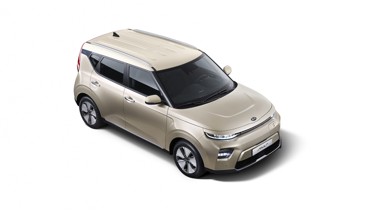 ▲2021년형 쏘울 EV (사진제공=기아차)