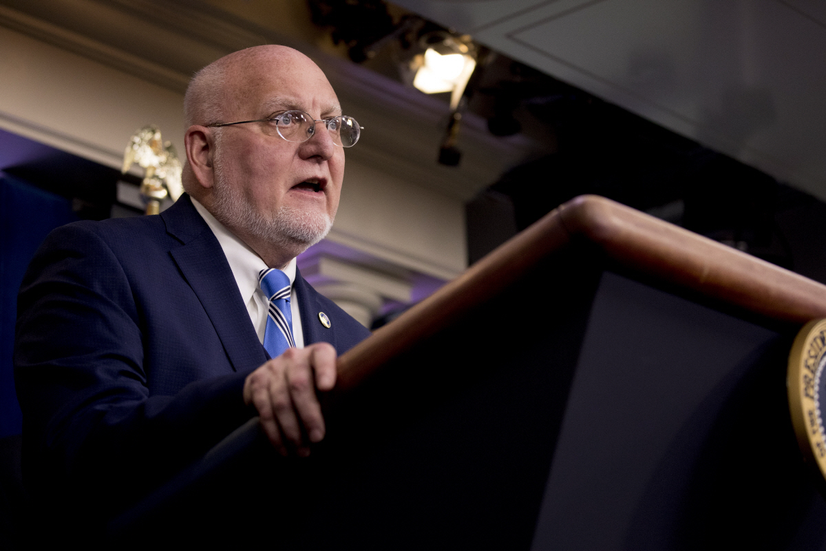 ▲로버트 레드필드 미국 질병통제예방센터(CDC) 국장. AP연합뉴스
