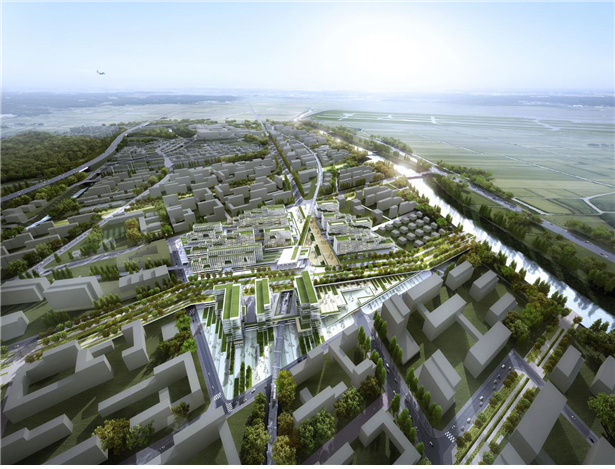 ▲인천 계양신도시 도시공간계획 공모 최우수작 조감도. (자료 제공=국토교통부)