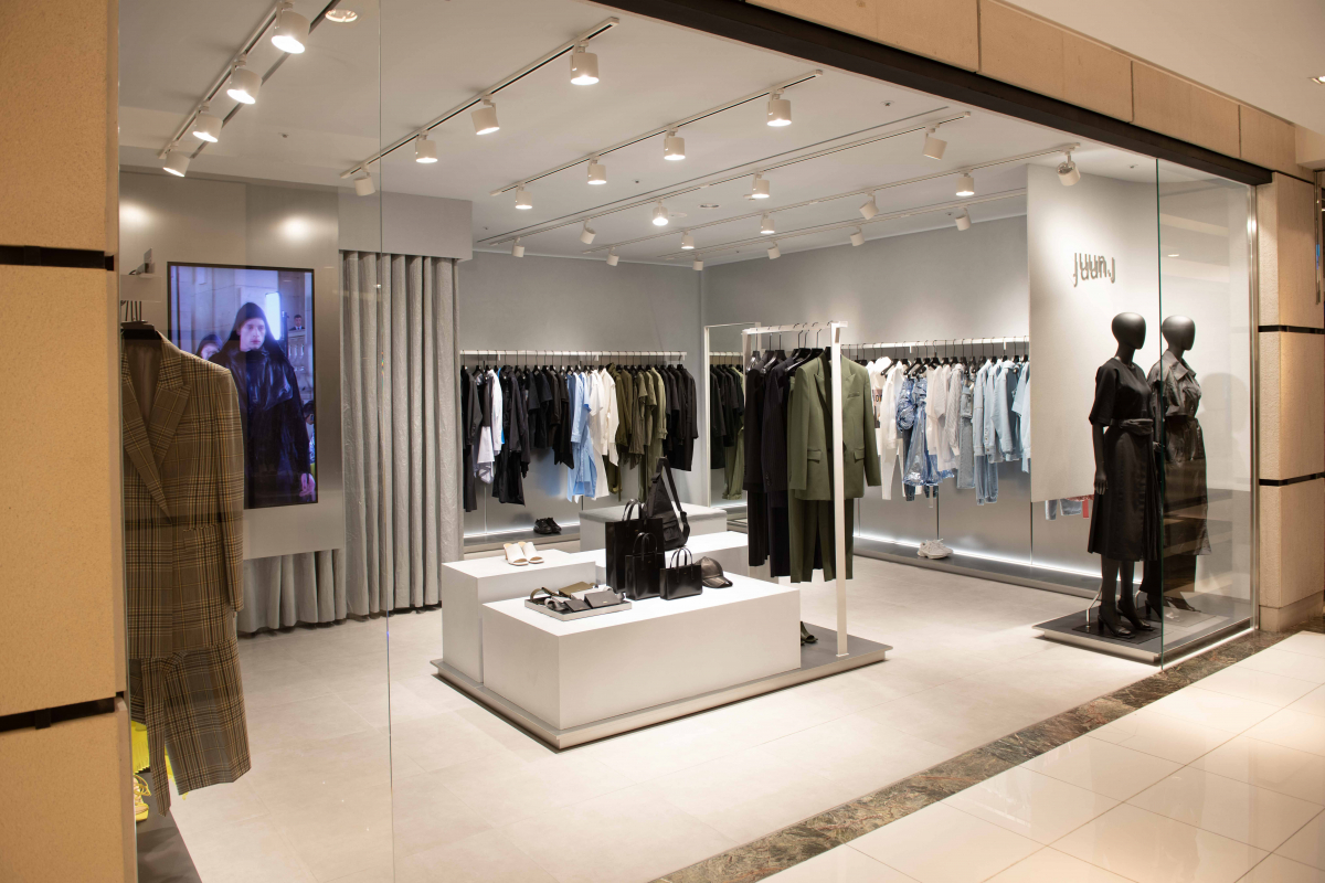 ▲준지 롯데백화점 에비뉴엘 본점 여성 단독 매장 (사진제공=삼성물산)