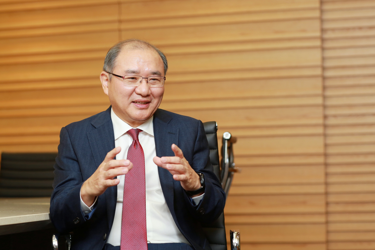 ▲정은수 슈로더투자신탁운용 대표. 