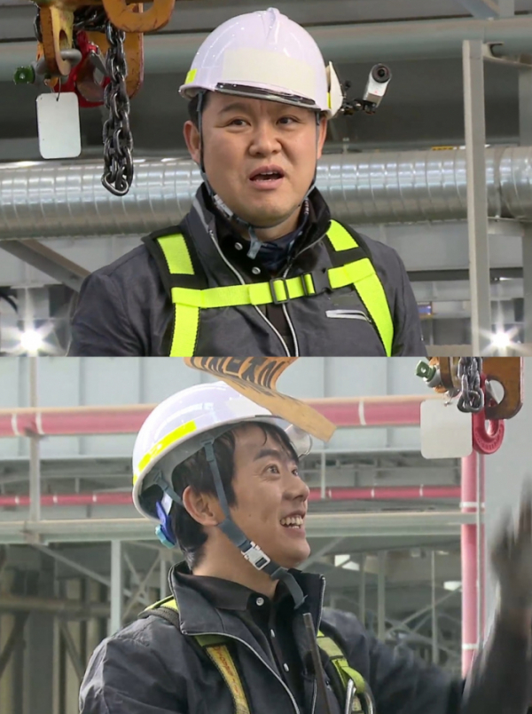 ▲‘지구방위대’ 김구라, 김형준(사진제공=MBN)