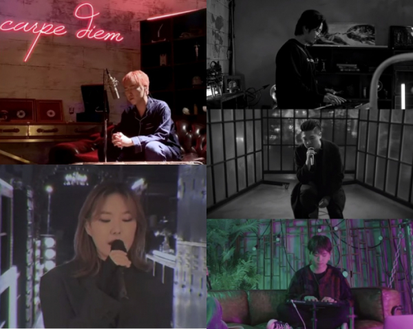 ▲지바노프, 제이플로우, 셉, 판다곰, 진저(사진제공=굿투미츄(goodtomeetyou))